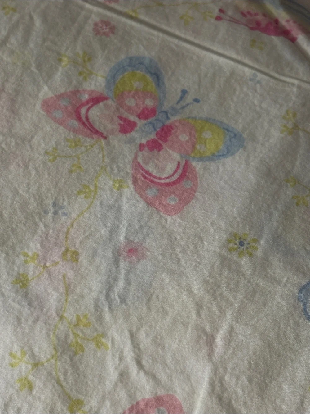 🍓 POTTERY BARN KIDS butterfly 🦋 twin sheet set